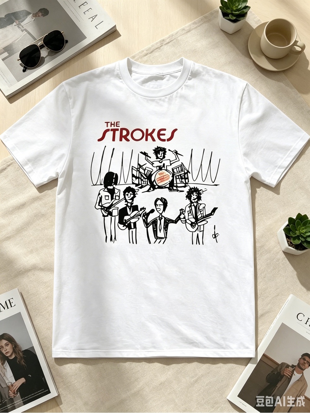 Vintage Maxell White T-Shirt Tee - White